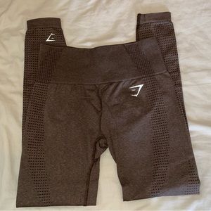 Gymshark Vital Seamless Leggings - Brown Marl